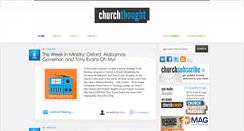 Desktop Screenshot of churchthought.com